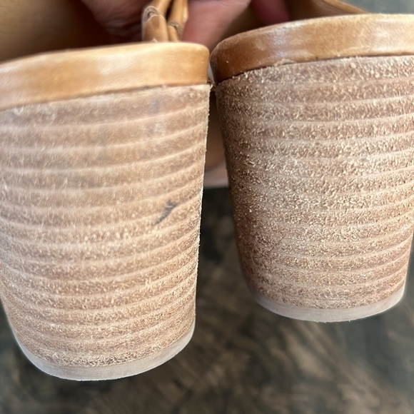 Madewell Harper Mules in Amber Brown size 6 - Picture 5 of 8